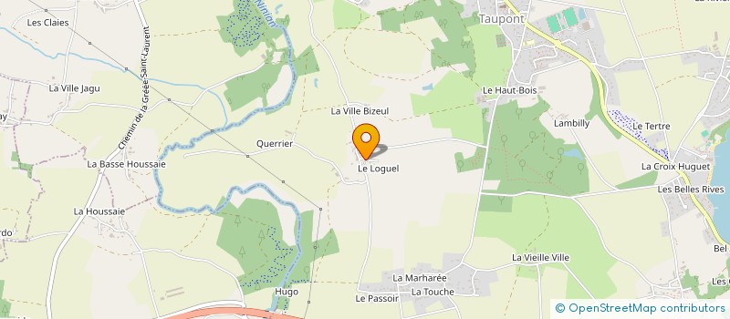 localisation de l'entreprise SCI MGH  TAUPONT