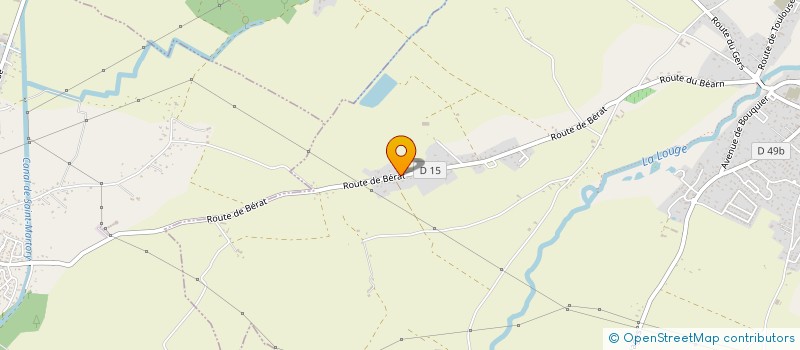 localisation de l'entreprise SCI MGI  LAVERNOSE-LACASSE