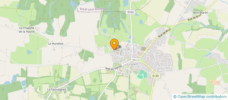 localisation de l'entreprise SCI MGJ OCEAN  GOVEN