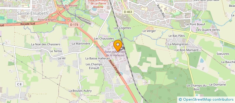 localisation de l'entreprise SCI MGJH  VERN-SUR-SEICHE