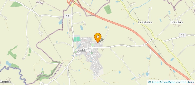 localisation de l'entreprise SCI MGJL IMMO  MAULEON