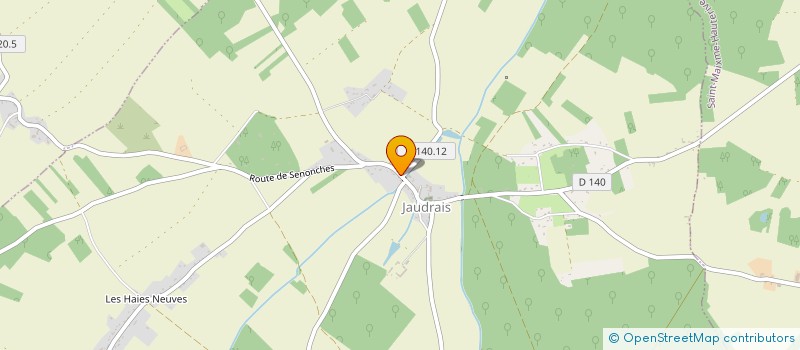 localisation de l'entreprise SCI MGJM à JAUDRAIS