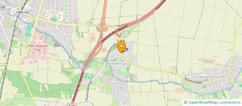 localisation de l'entreprise SCI MGK IMMO-1  NIEDERNAI