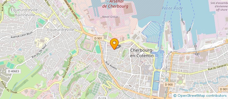 localisation de l'entreprise SCI MGL à CHERBOURG-EN-COTENTIN