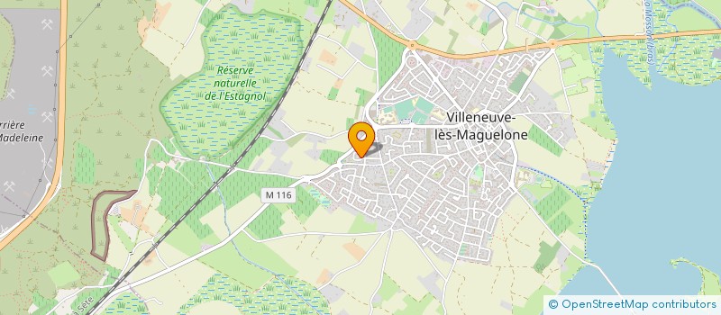 localisation de l'entreprise SCI MGL IMMO 2  VILLENEUVE-LES-MAGUELONE