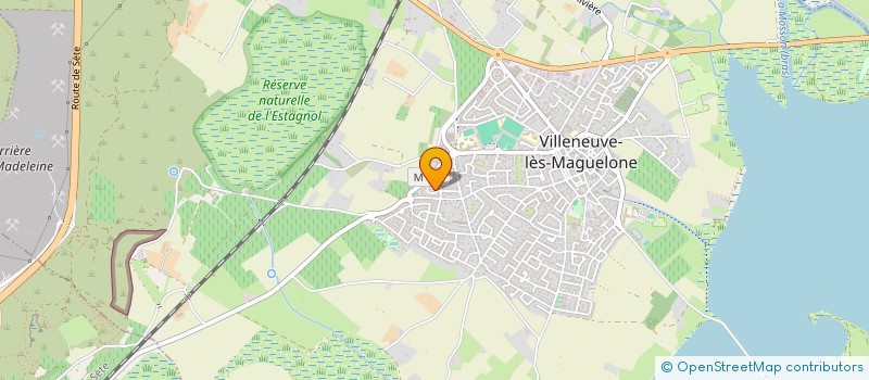 localisation de l'entreprise SCI MGL IMMO  VILLENEUVE-LES-MAGUELONE