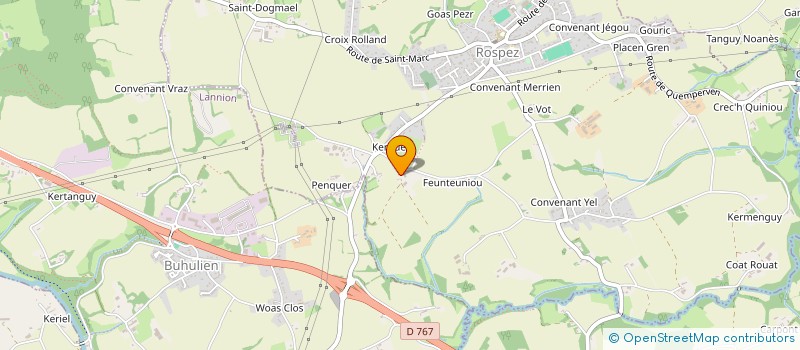 localisation de l'entreprise SCI MGLA  ROSPEZ