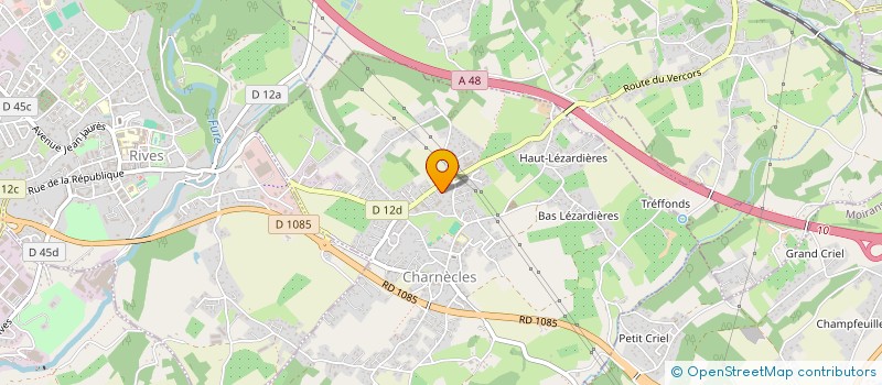 localisation de l'entreprise SCI MGM  CHARNECLES