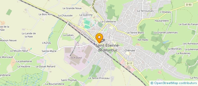 localisation de l'entreprise SCI MGM à VIGNEUX-DE-BRETAGNE