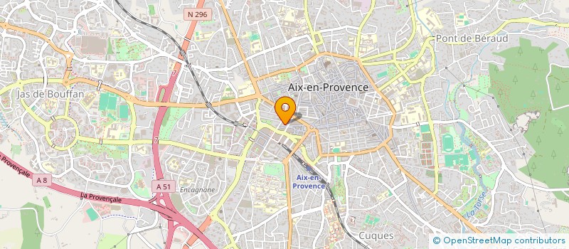 localisation de l'entreprise SCI MGM à AIX-EN-PROVENCE