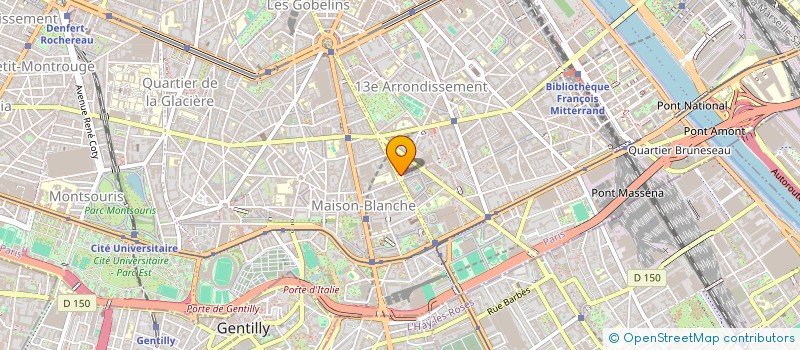 localisation de l'entreprise SCI MGM  PARIS