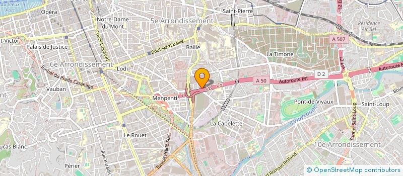 localisation de l'entreprise SCI MGM IMMO à MARSEILLE