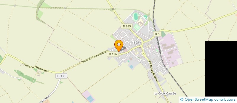 localisation de l'entreprise SCI MGMO  PATAY