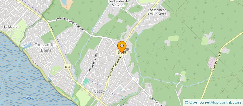 localisation de l'entreprise SCI MGPL  LANTON