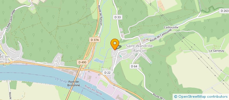 localisation de l'entreprise SCI MGPN  RIVES-EN-SEINE