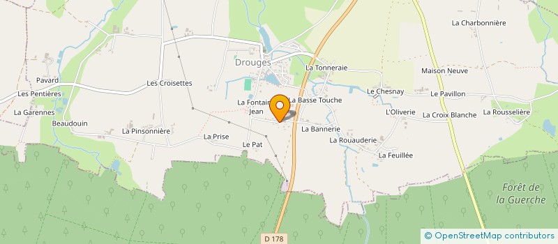 localisation de l'entreprise SCI MGPP  DROUGES