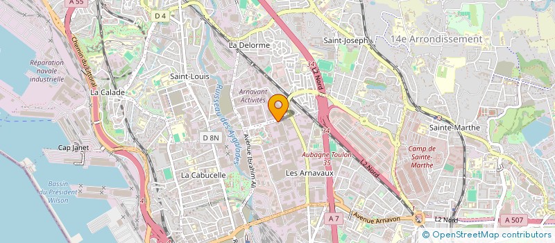 localisation de l'entreprise SCI MGPP à MARSEILLE