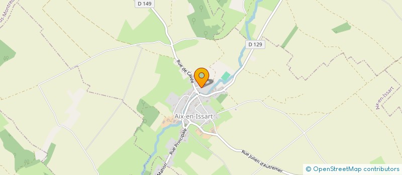 localisation de l'entreprise SCI MGR  AIX-EN-ISSART