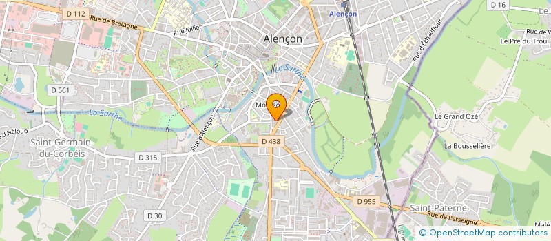 localisation de l'entreprise SCI MGR IMMO à ALENCON
