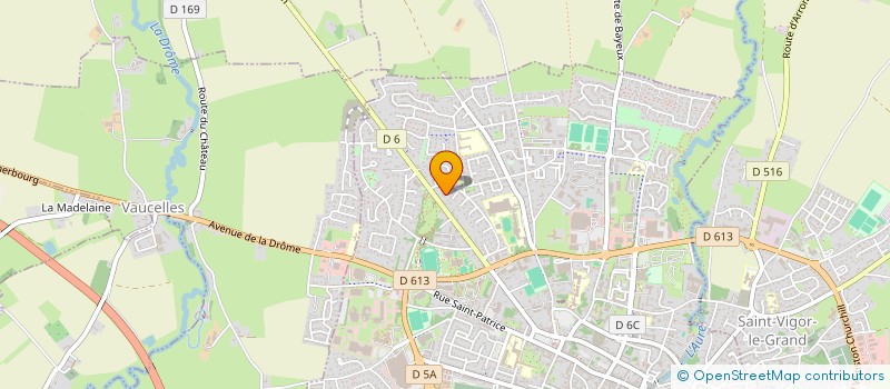 localisation de l'entreprise SCI MGRL  BAYEUX