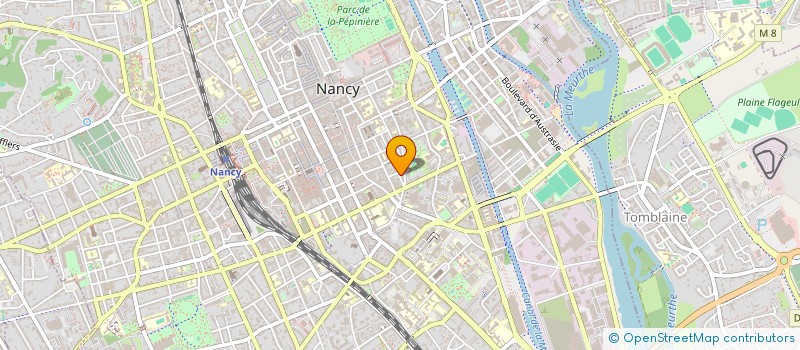 localisation de l'entreprise SCI MGRN  NANCY