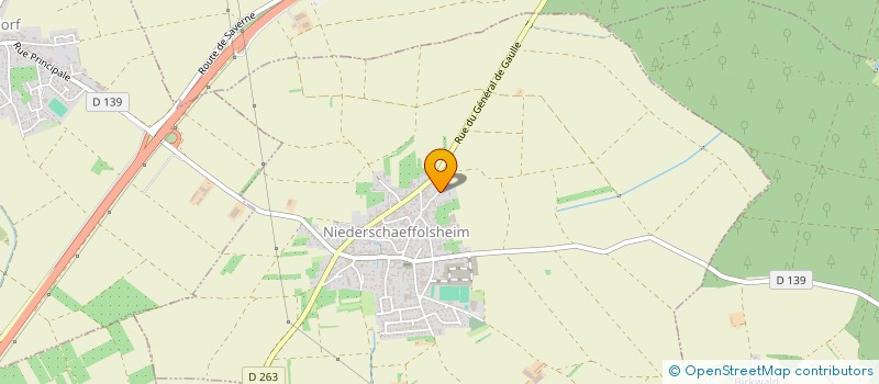 localisation de l'entreprise SCI MGS  NIEDERSCHAEFFOLSHEIM