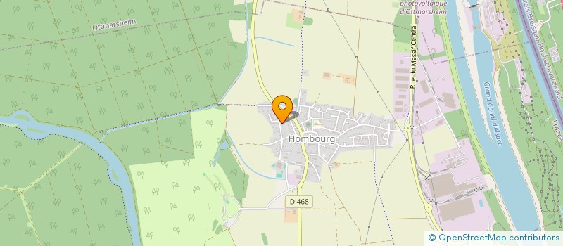 localisation de l'entreprise SCI MGS IMMO  HOMBOURG