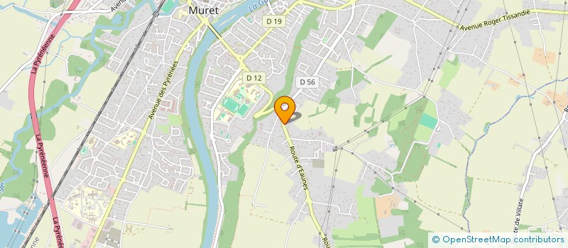 localisation de l'entreprise SCI MGT  MURET