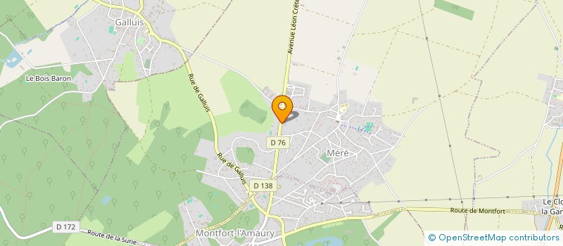 localisation de l'entreprise SCI MH  MERE