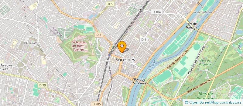 localisation de l'entreprise SCI MH ANTONELLI à SURESNES