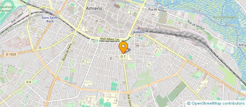 localisation de l'entreprise SCI MH IMMO à AMIENS
