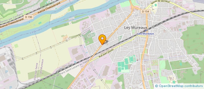 localisation de l'entreprise SCI MHASS à LES MUREAUX