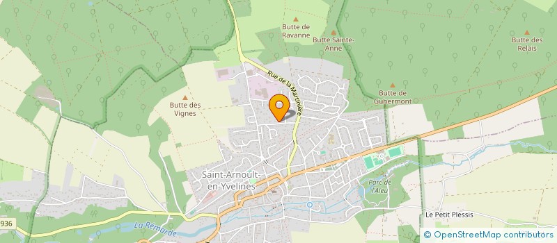 localisation de l'entreprise SCI MHM  SAINT-ARNOULT-EN-YVELINES