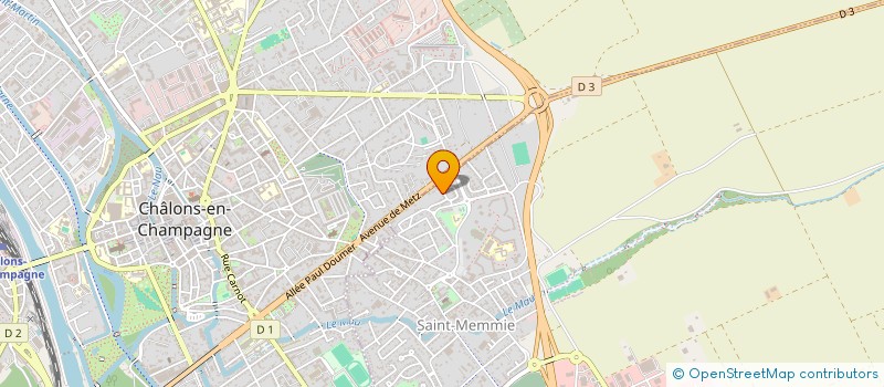 localisation de l'entreprise SCI MHP  SAINT-MEMMIE