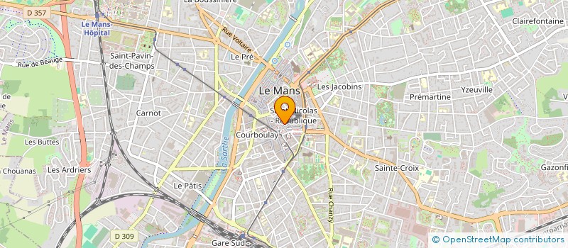 localisation de l'entreprise SCI MHYCHA  LE MANS