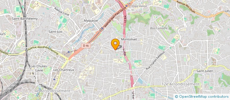 localisation de l'entreprise SCI MI à MARSEILLE
