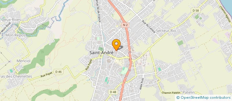 localisation de l'entreprise SCI MI-AMUSE à SAINT-ANDRE
