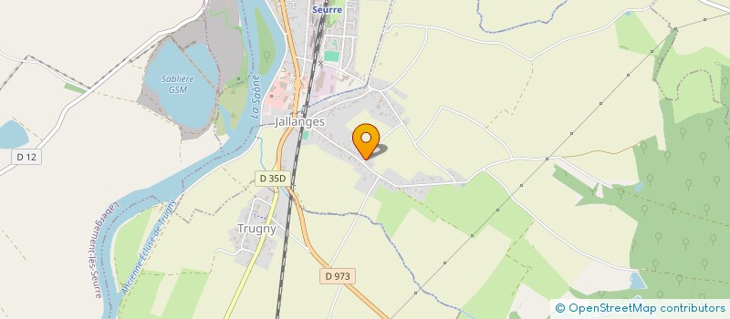localisation de l'entreprise SCI MI-MO  JALLANGES