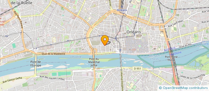 localisation de l'entreprise SCI MI SYL à ORLEANS