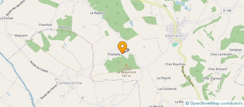 localisation de l'entreprise SCI MI TE JAN  SAINT-MEARD-DE-DRONE