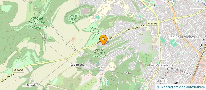 localisation de l'entreprise SCI MI2 à DIJON