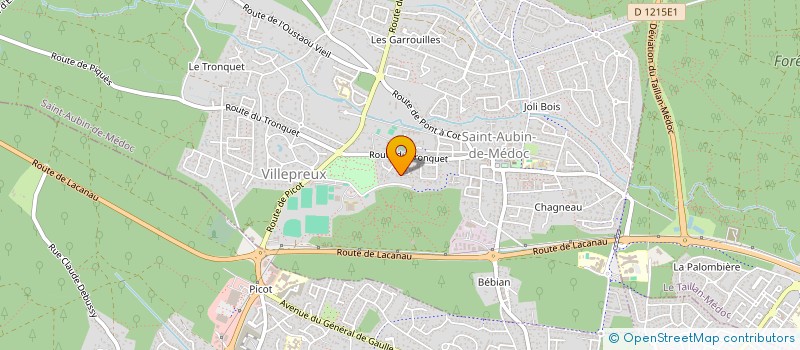 localisation de l'entreprise SCI MI5  SAINT-AUBIN-DE-MEDOC