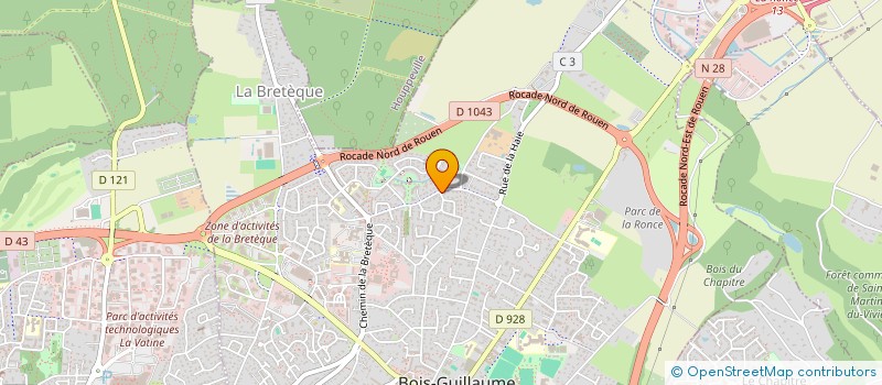 localisation de l'entreprise SCI MIA à BOIS-GUILLAUME