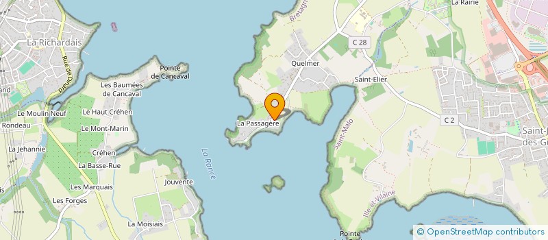 localisation de l'entreprise SCI MIA  SAINT-MALO