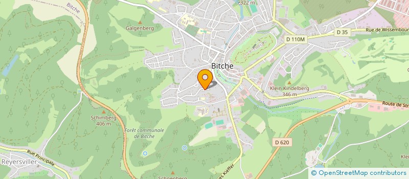 localisation de l'entreprise SCI MIA à BITCHE