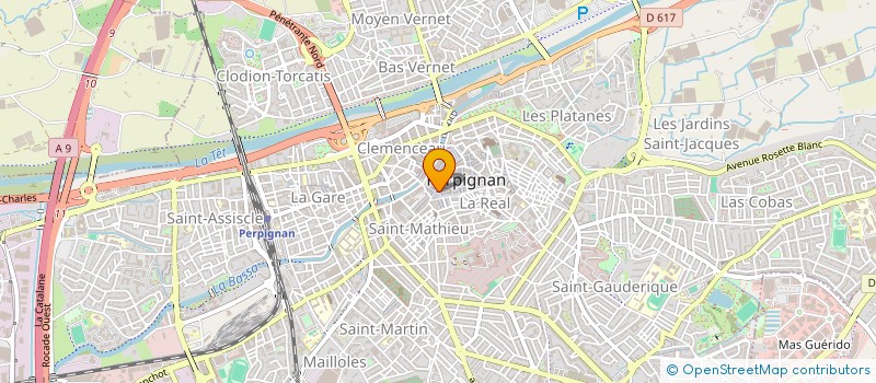 localisation de l'entreprise SCI MIA  PERPIGNAN