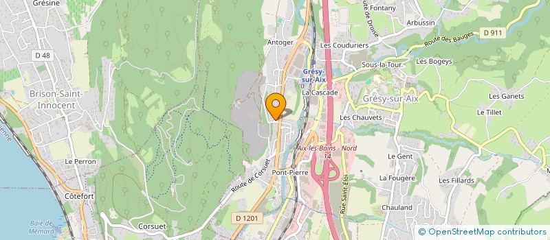 localisation de l'entreprise SCI MIA  GRESY-SUR-AIX