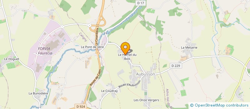 localisation de l'entreprise SCI MIA à AUBUSSON