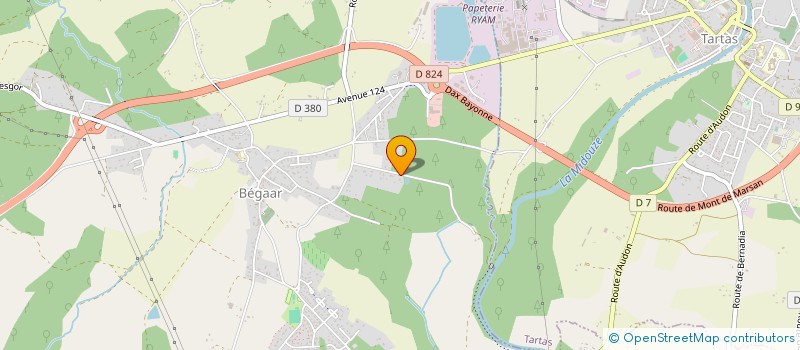 localisation de l'entreprise SCI MIA  BEGAAR