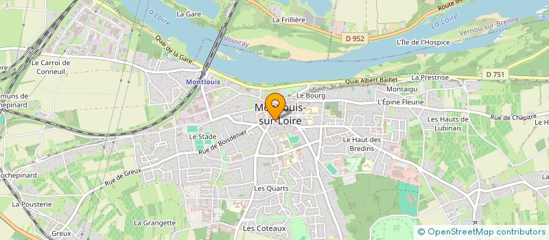 localisation de l'entreprise SCI MIA INVEST à MONTLOUIS-SUR-LOIRE